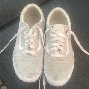 Vans grey sneaker with colorful flecks